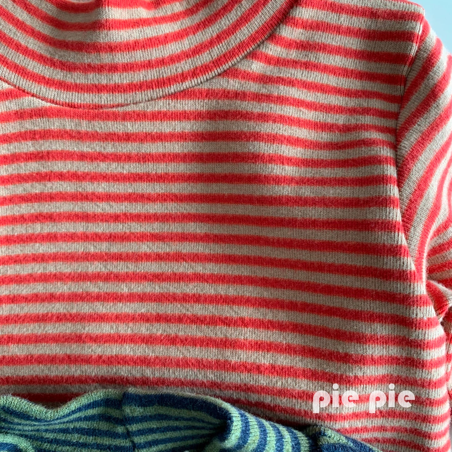 PIE 2025winter / carrot stripe polar tee🕊️取寄
