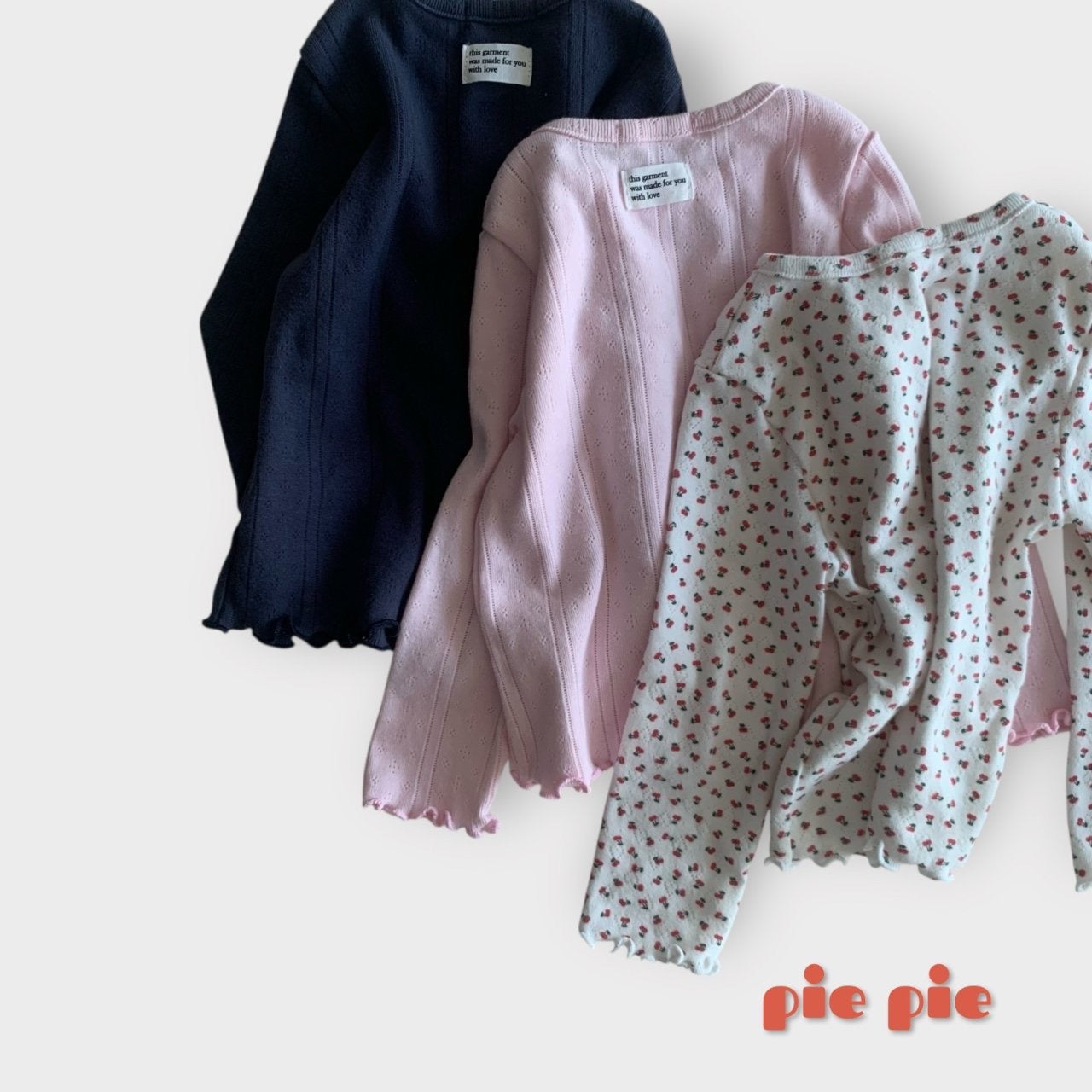 PIE / 2026 Spring / Very Very Eyelet Tee 🕊️取寄