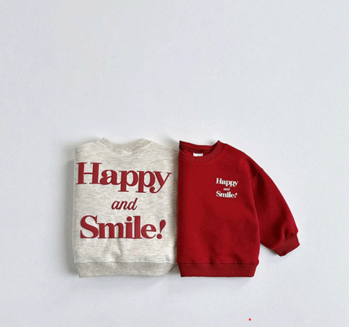 happy and smile sweat(お取り寄せ)