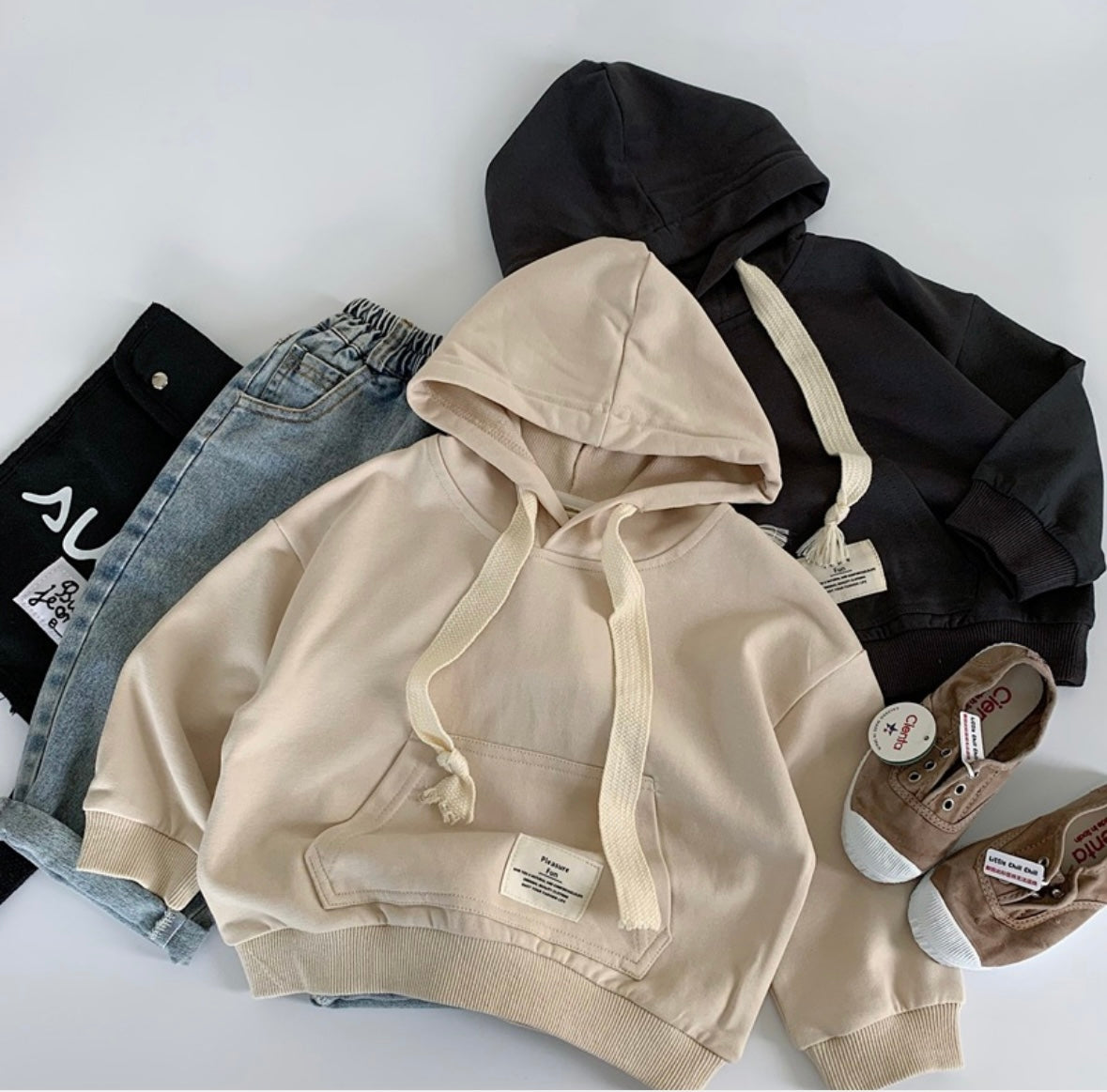 シンプルタグ付きパーカー(お取り寄せ🧺)