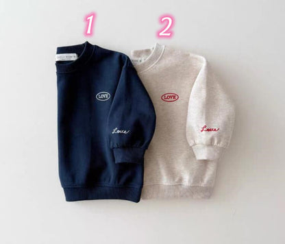 LOVE刺繍スウェット（お取り寄せ）