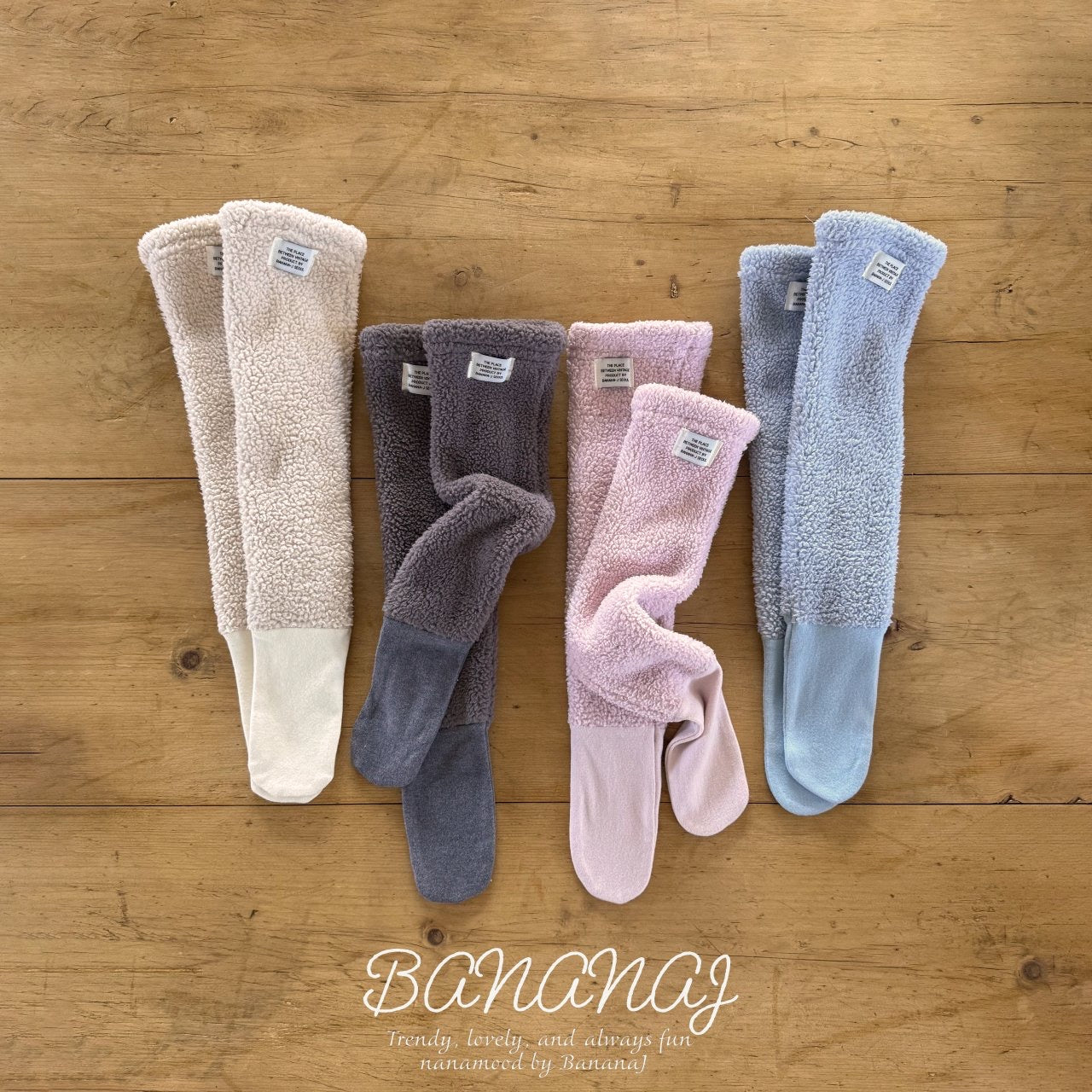 BANANAJ / City Fleece Socks🕊️お取り寄せ