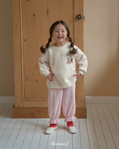 BANANAJ / 2026 Spring / Happy Cookie Sweatshirt 🕊️取寄