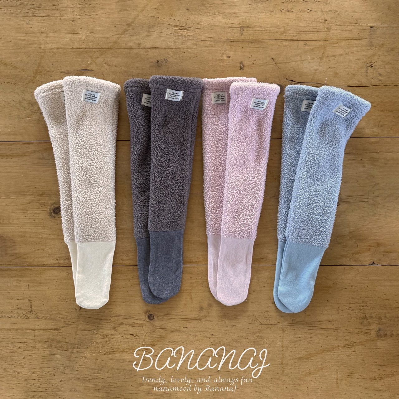 BANANAJ / City Fleece Socks🕊️お取り寄せ