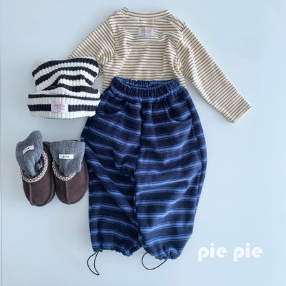 PIE❄︎Border Knit Ear Beanie🕊️お取り寄せ