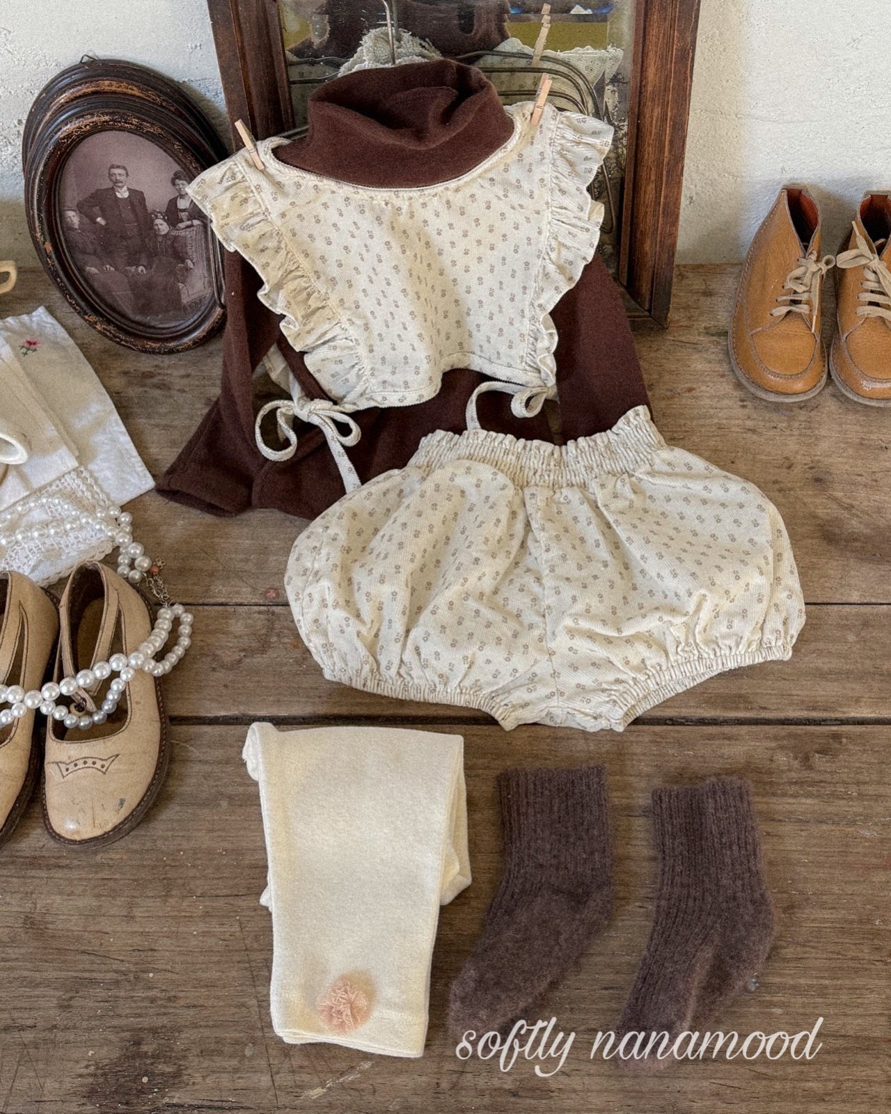 nanamood by BANANAJ / 2025winter / Bang Wool Leggings 🕊️取寄