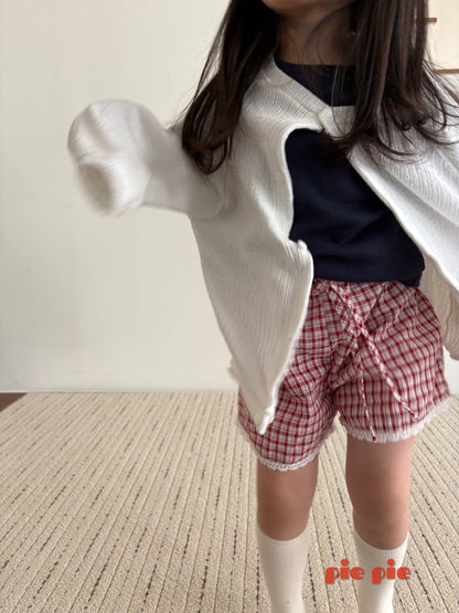 PIE / 2026 Spring / Lily Check Shorts 🕊️取寄