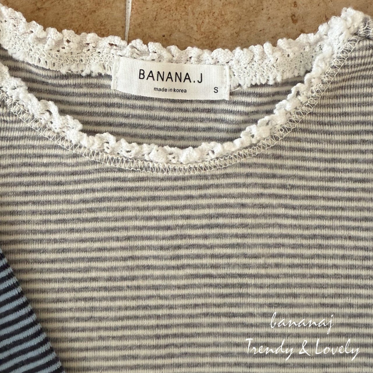 BANANAJ / 2026 Spring / Marine Lace Tee 🕊️取寄