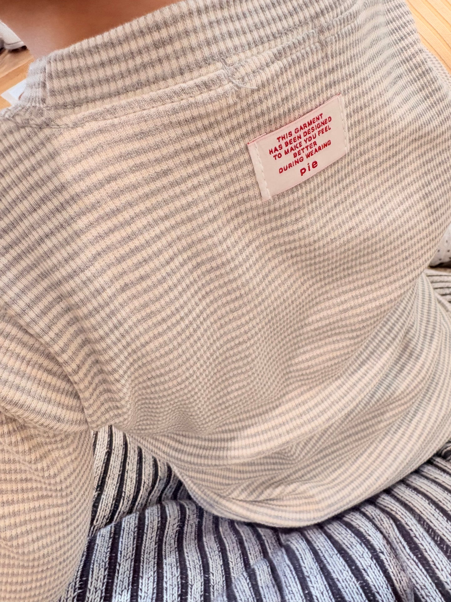 即納　PIE❄︎ Coco Ribbed Stripe Tee