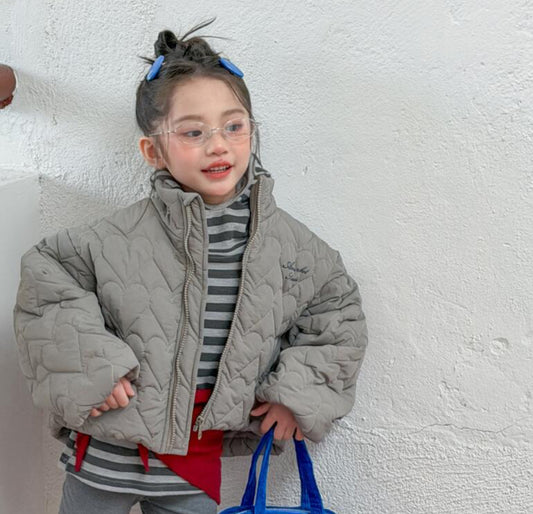 2025winter / Heart Quilted Jacket 🕊️取寄