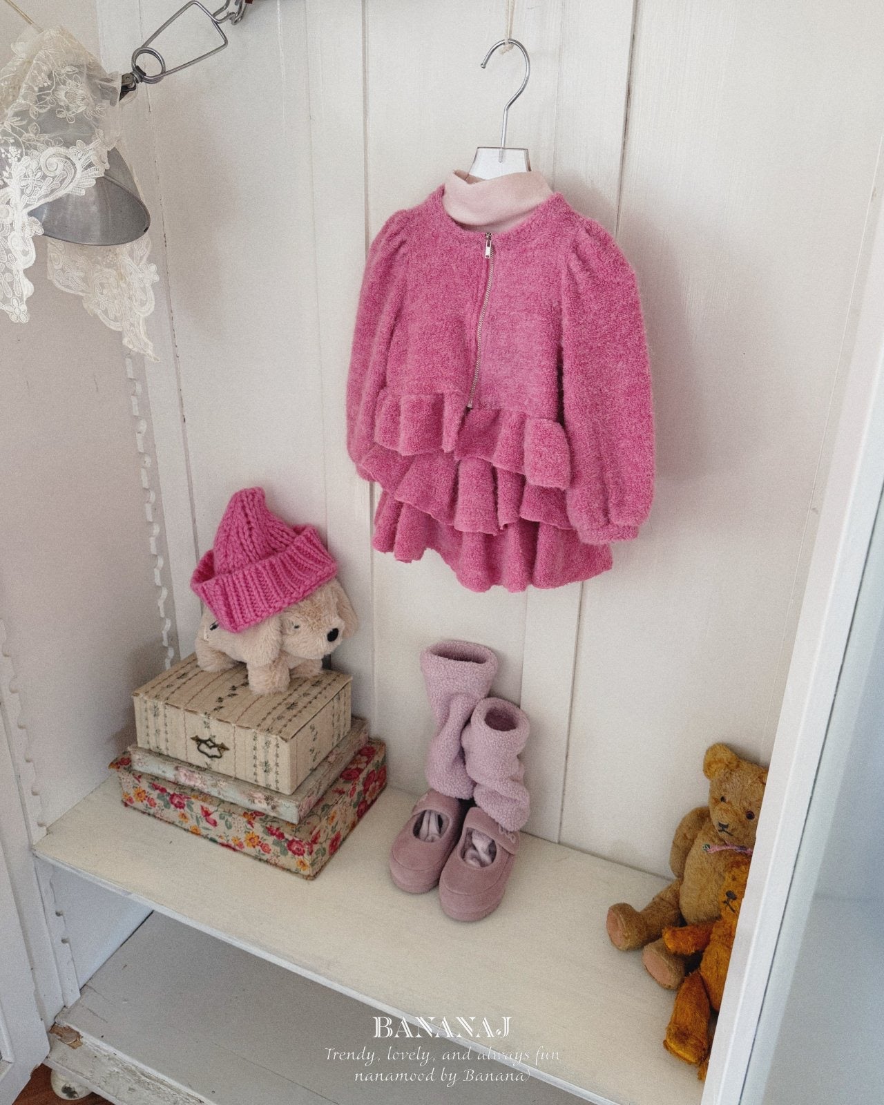 BANANA/ moeli zipup cardigan🕊️お取り寄せ