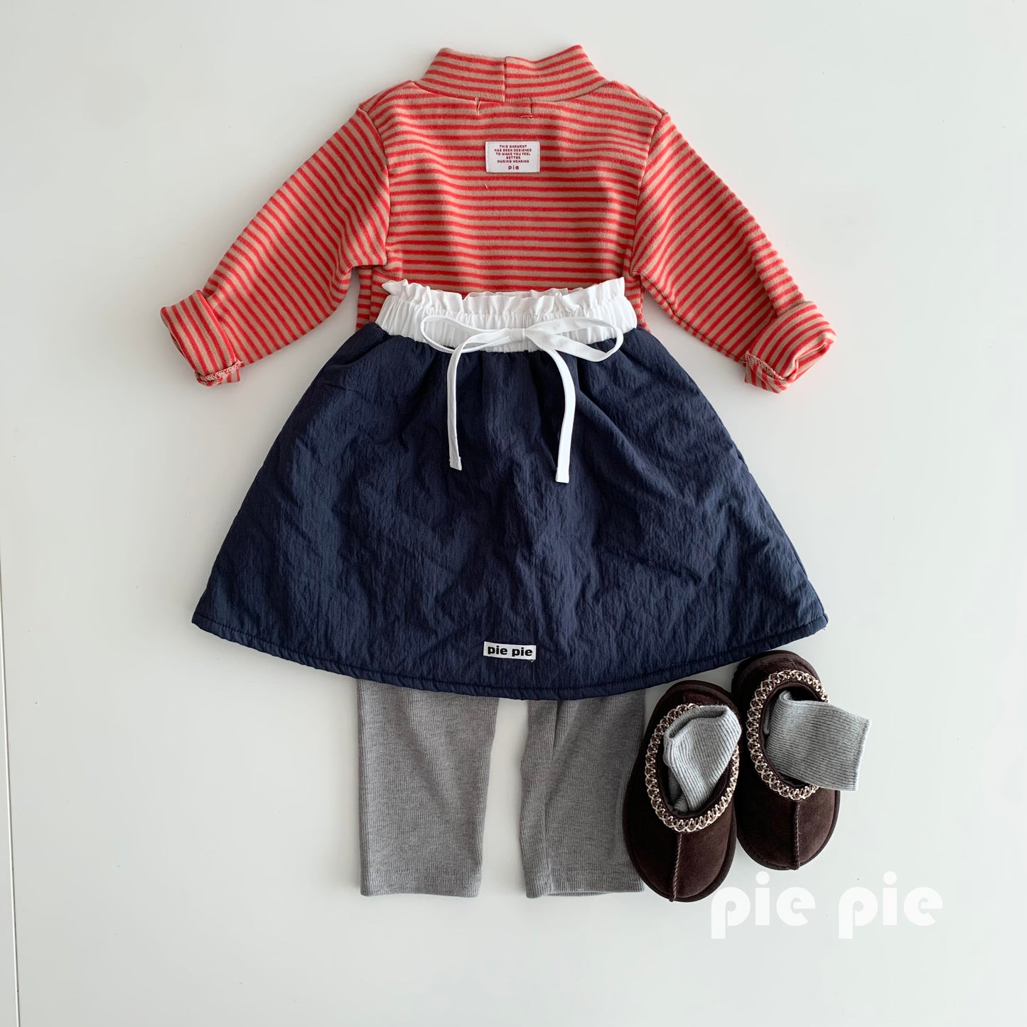 PIE 2025winter / carrot stripe polar tee🕊️取寄
