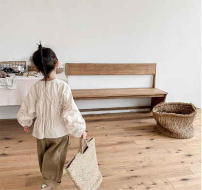 即納❄︎ Frill Gather Blouse