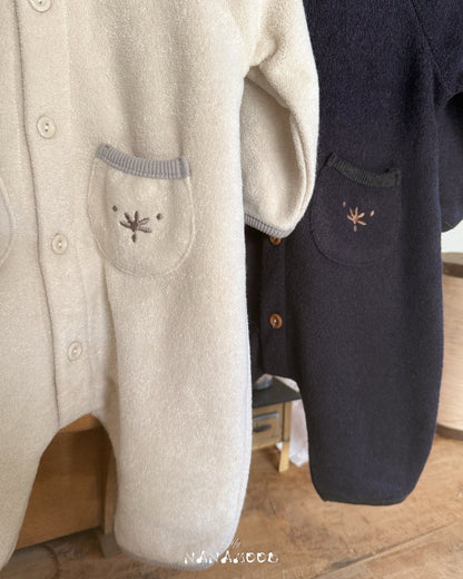 nanamood by BANANAJ / 2025winter / Dudu Winter Romper 🕊️取寄