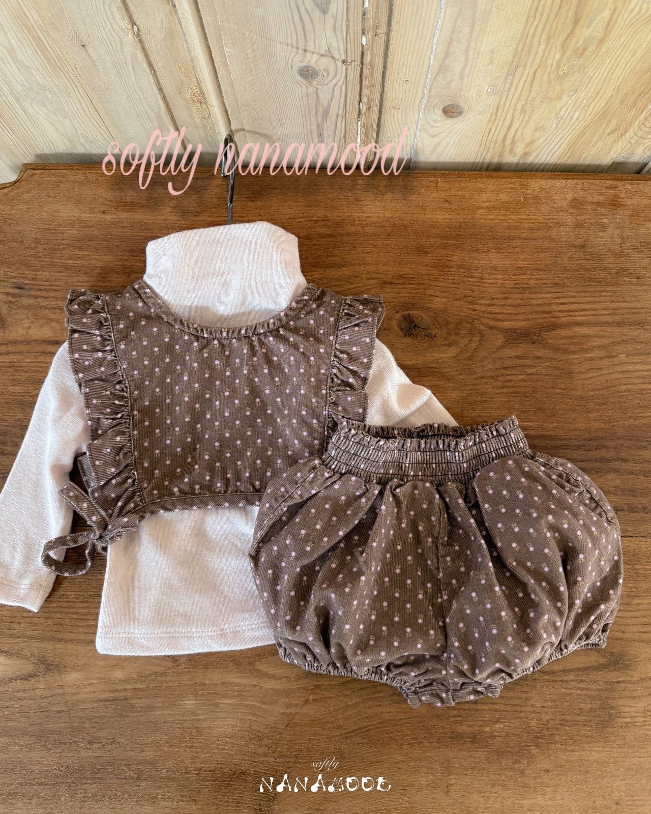 Floral Frill 2-piece Set 🕊️取寄