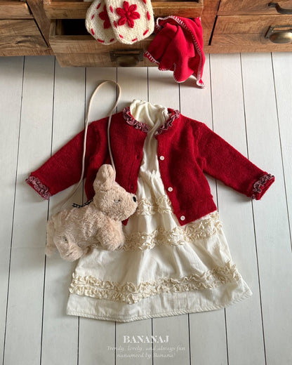 BANANA/Shabet Frill Onepiece🕊️お取り寄せ