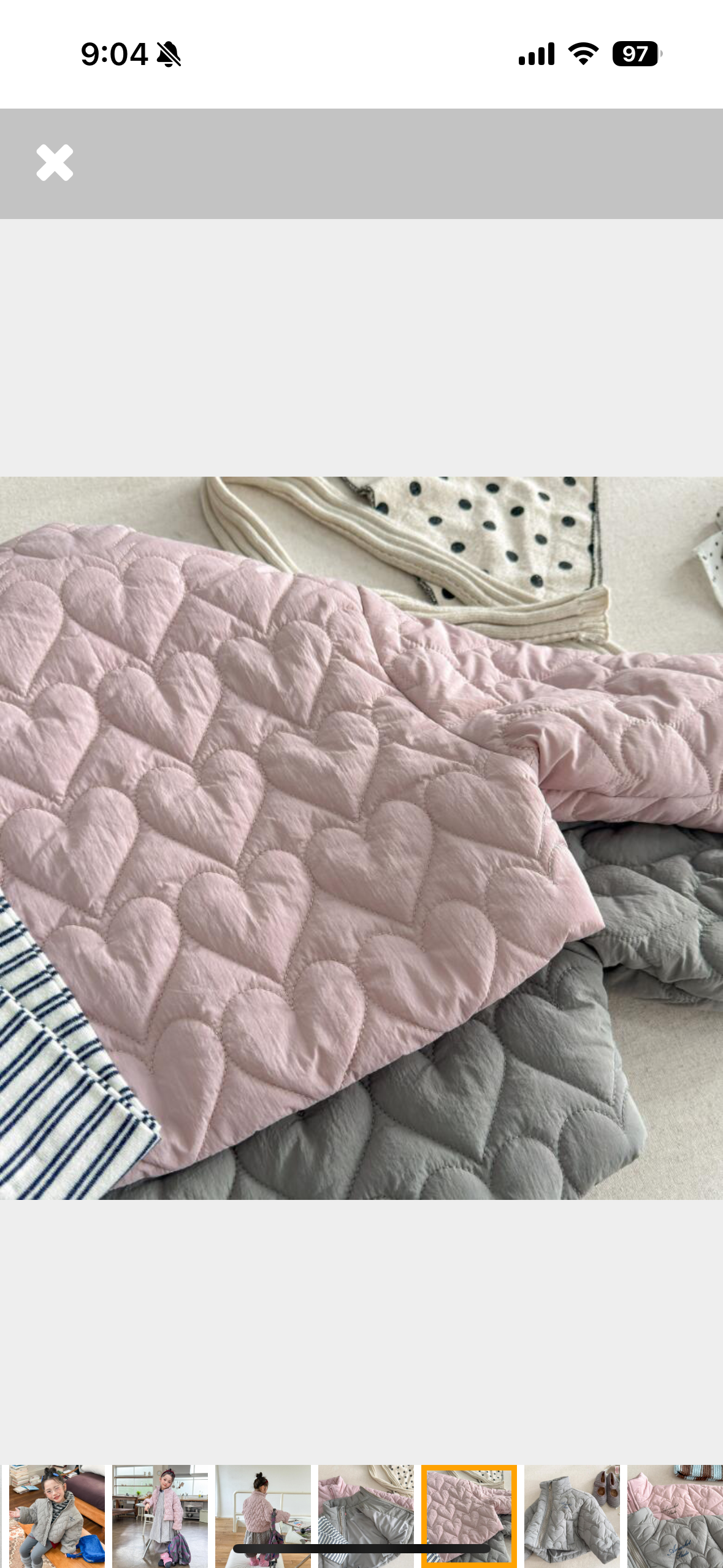 2025winter / Heart Quilted Jacket 🕊️取寄