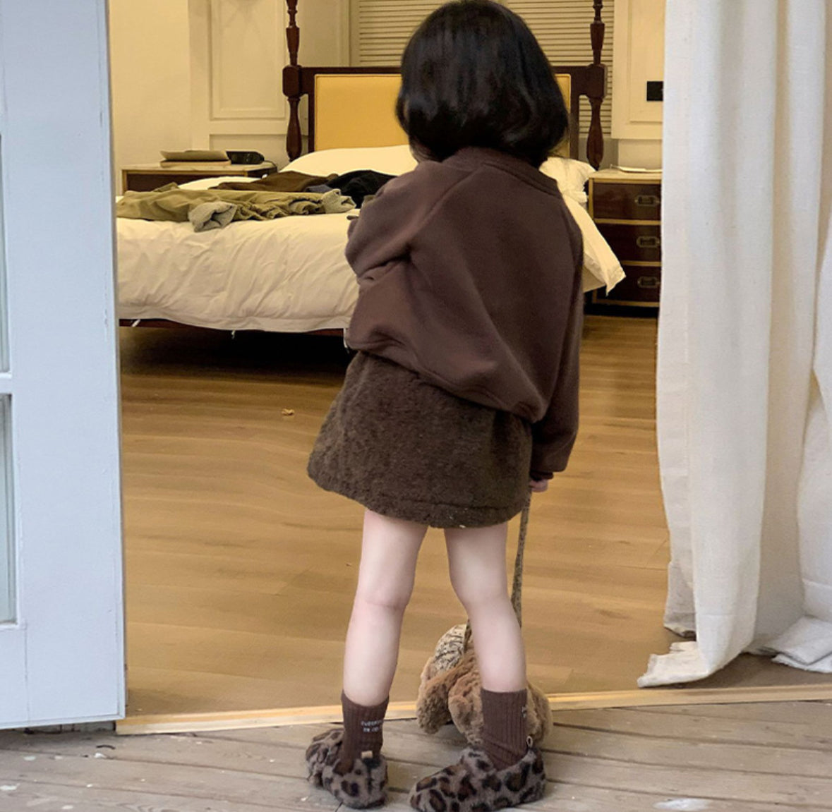 CORORO closet / 2025winter / Fur Skirt 🕊️取寄