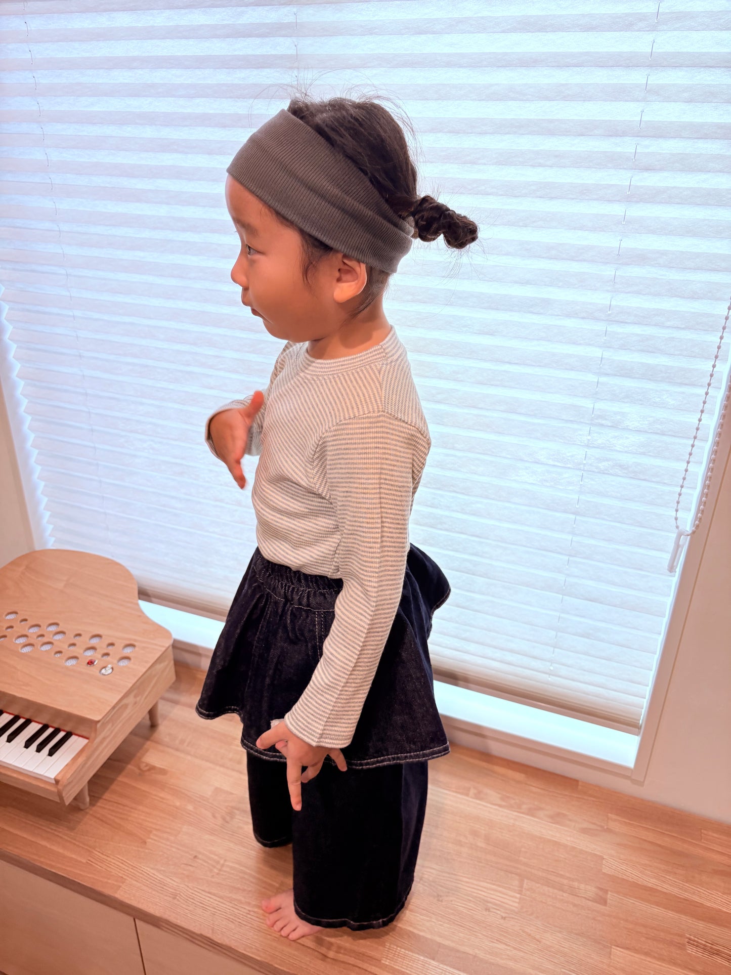 即納　PIE❄︎ Coco Ribbed Stripe Tee