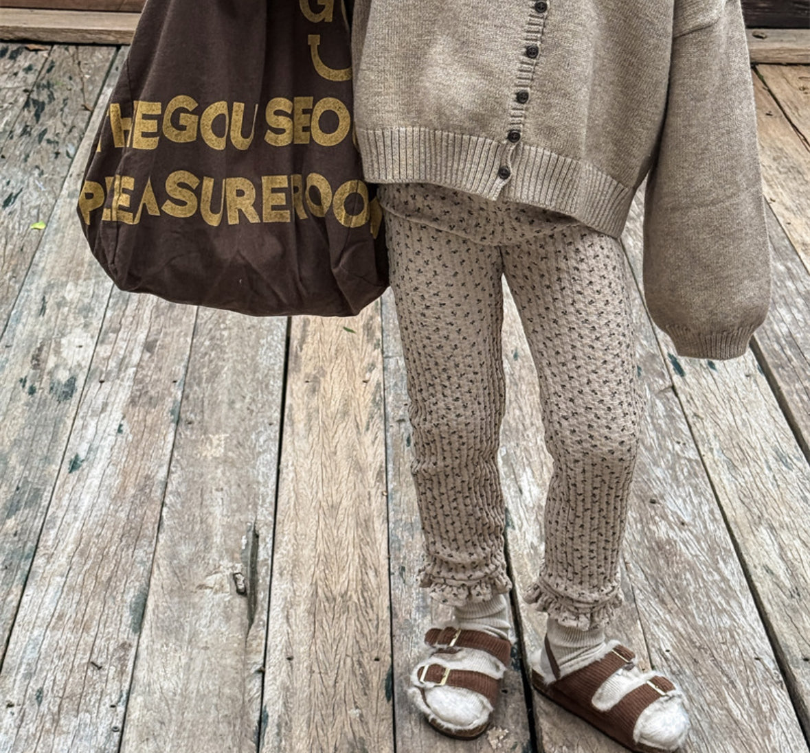 CORORO closet / 2025winter / Floral Waffle Lined Pants 🕊️取寄