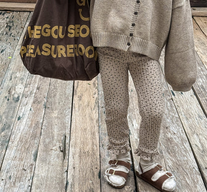 CORORO closet / 2025winter / Floral Waffle Lined Pants 🕊️取寄