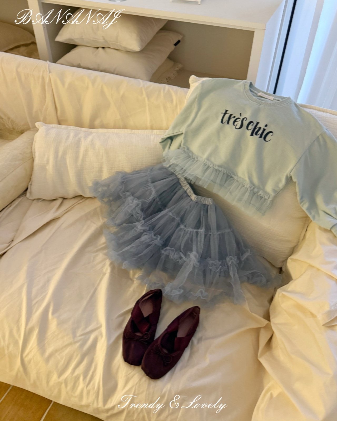 BANANAJ / 2026 Spring / Fairy Tutu Skirt 🕊️取寄