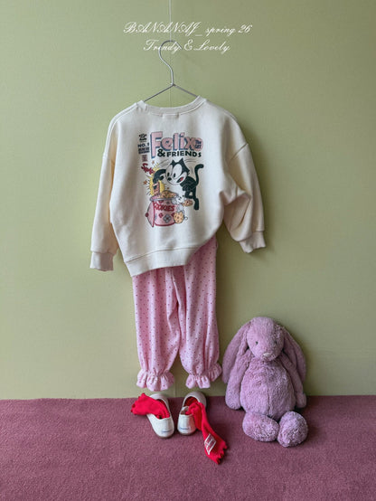 BANANAJ / 2026 Spring / Happy Cookie Sweatshirt 🕊️取寄