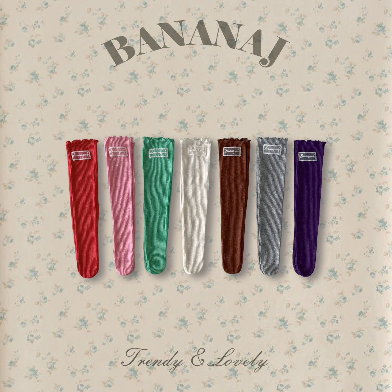 BANANAJ / 2026 Spring / Seven Day Socks 🕊️取寄