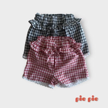 PIE / 2026 Spring / Lily Check Shorts 🕊️取寄