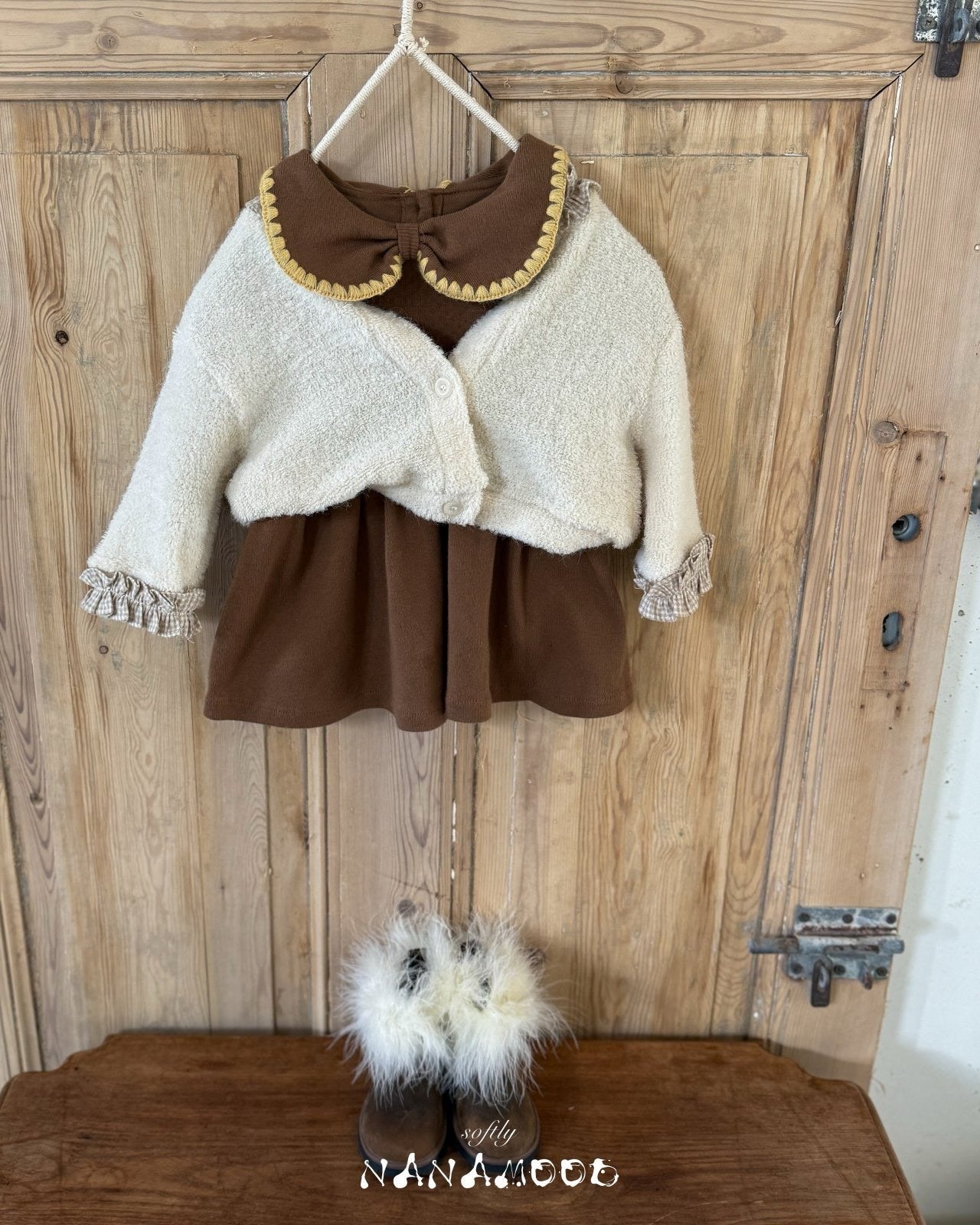 nanamood by BANANAJ / 2025winter / Jelly Knit Cardigan 🕊️取寄