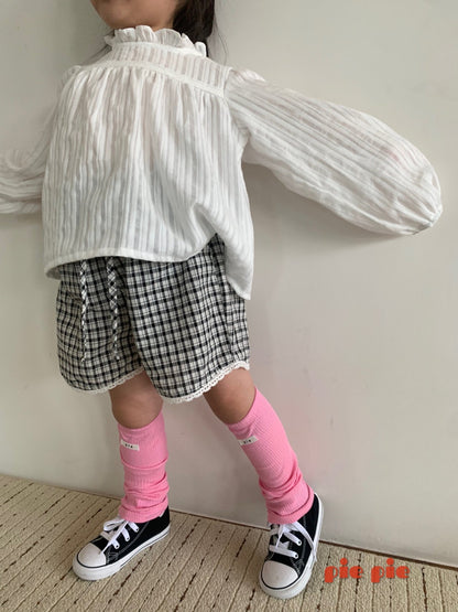 PIE / 2026 Spring / Lily Check Shorts 🕊️取寄