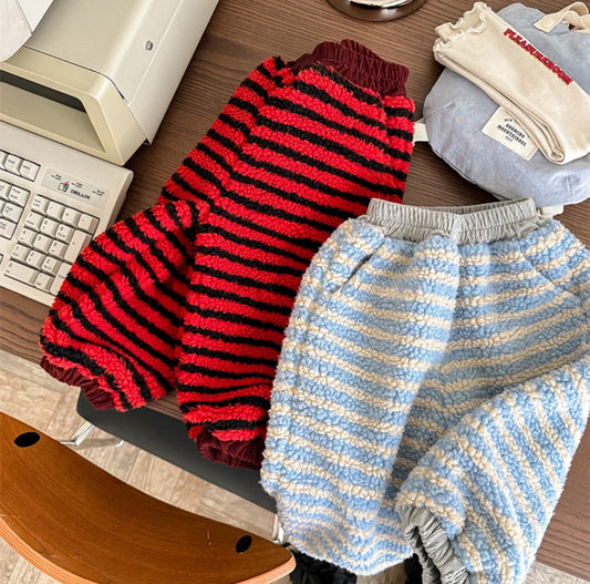 CORORO closet2025winter / Fleece Stripe Cozy Pants 🕊️取寄　