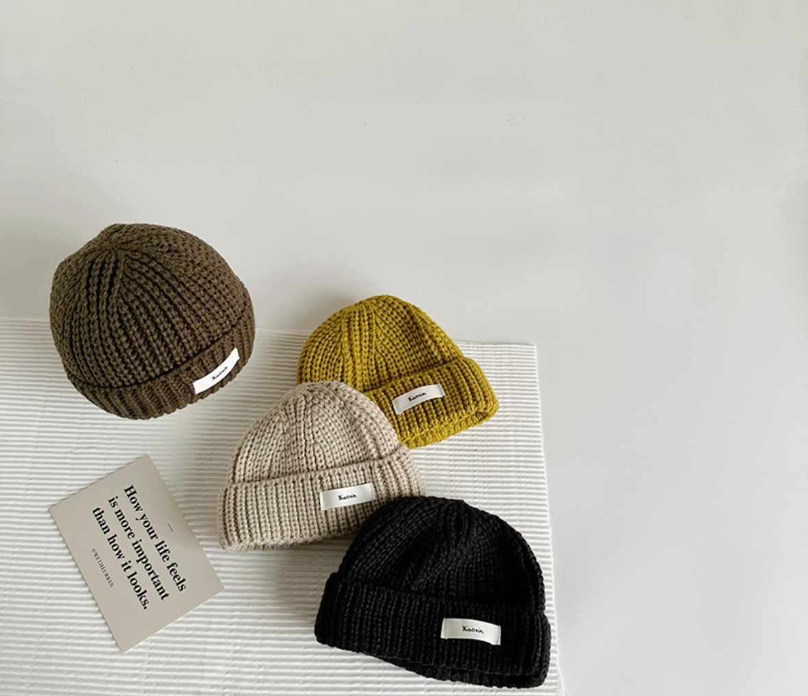 Color Knit Beanie