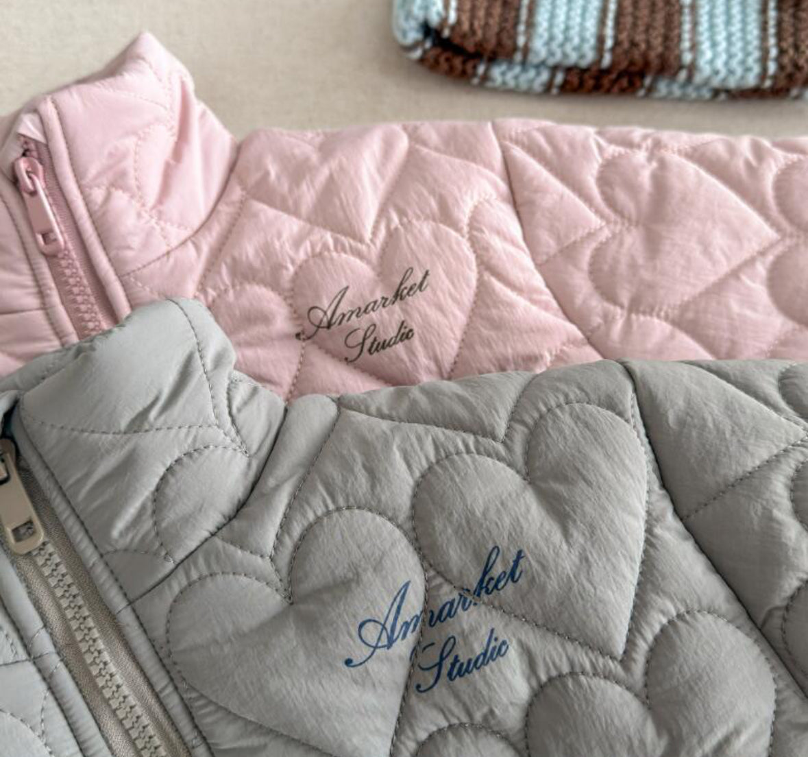 2025winter / Heart Quilted Jacket 🕊️取寄