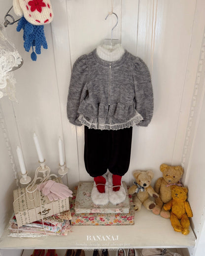 BANANA/ moeli zipup cardigan🕊️お取り寄せ