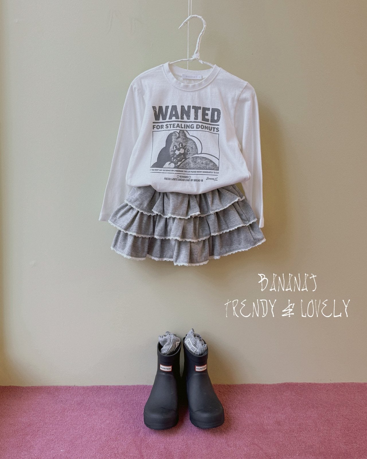 BANANAJ / 2026 Spring / Wanted Tee 🕊️取寄