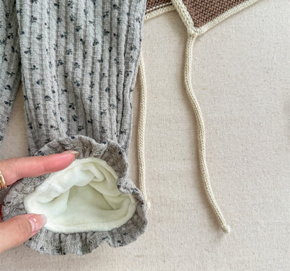 CORORO closet / 2025winter / Floral Waffle Lined Pants 🕊️取寄