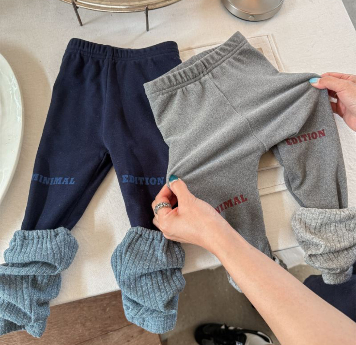 MINIMAL EDITION Fleece-Lined Leggings🕊️お取り寄せ