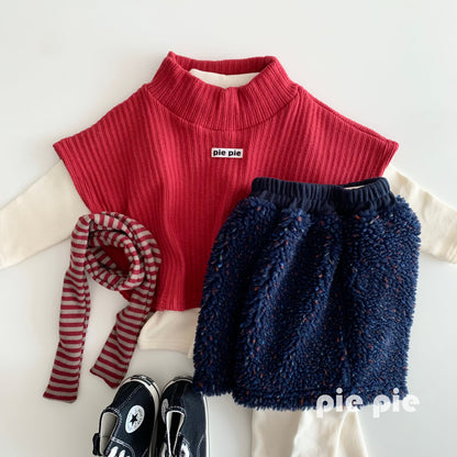 PIE❄︎ Rib Highneck Cape🕊️お取り寄せ