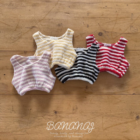 BANANA J / Ongsim Stripe Tank Top 🕊️お取り寄せ