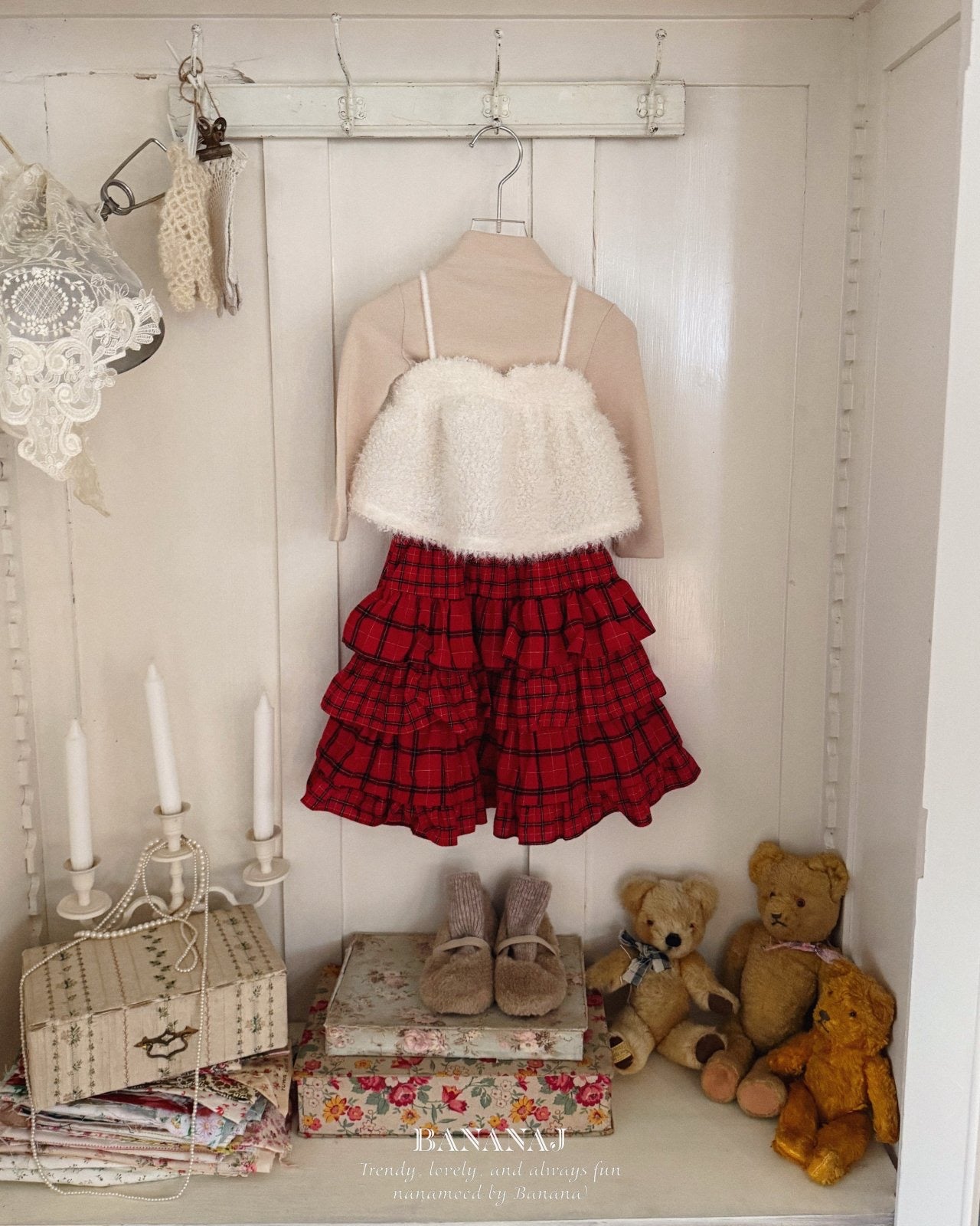 BANANAJ / Cotton Candy Cami Top🕊️ お取り寄せ