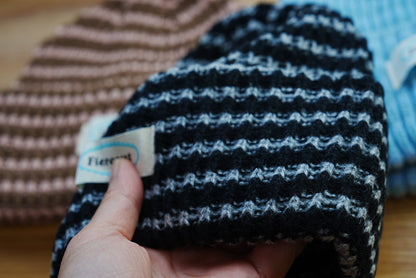 即納❄︎ Border knit beanie