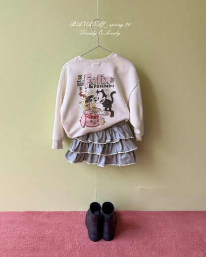 BANANAJ / 2026 Spring / Happy Cookie Sweatshirt 🕊️取寄