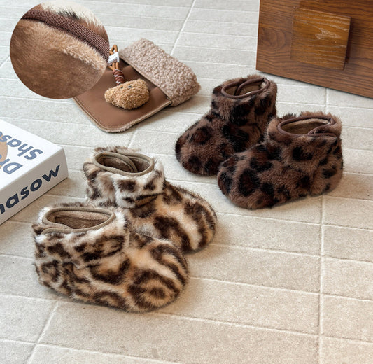 CORORO closet 2025winter / Leopard Fleece Warm Boots 🕊️取寄