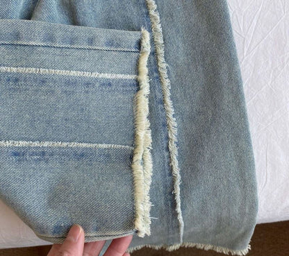 Fringe Denim Pants🕊️お取り寄せ