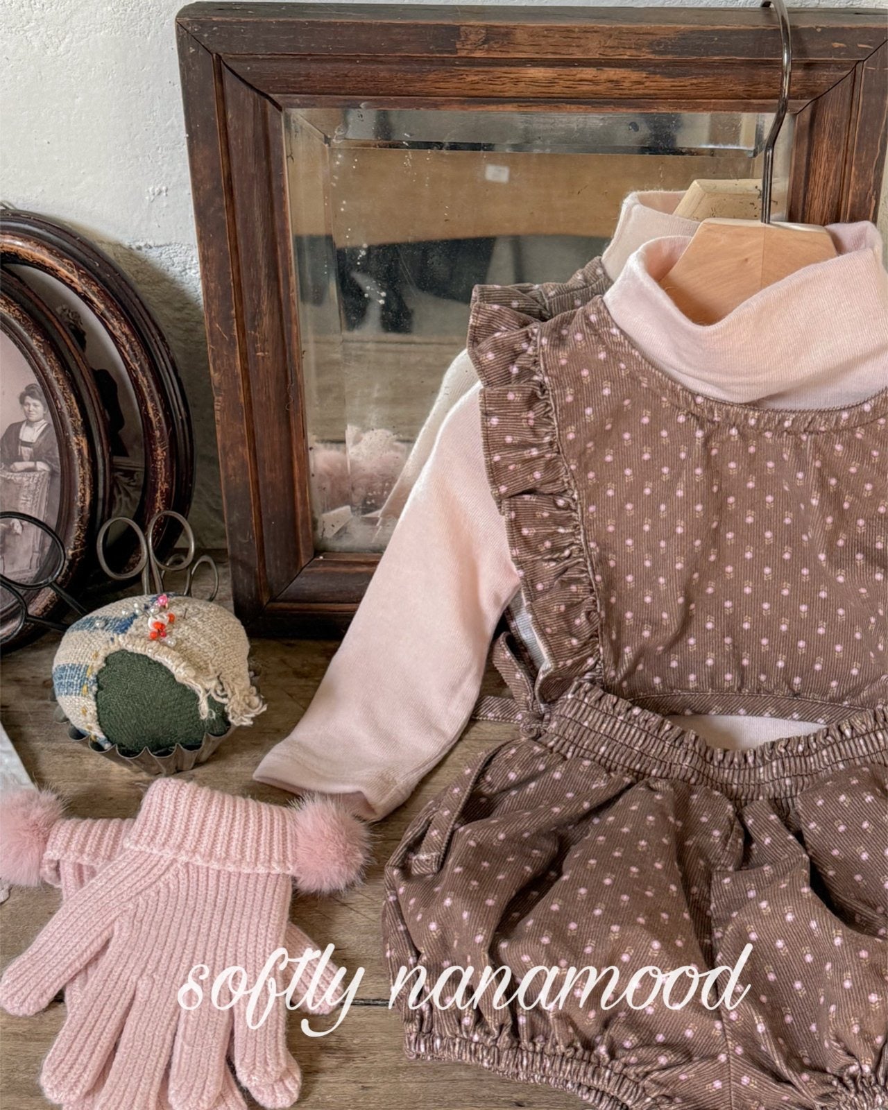 Floral Frill 2-piece Set 🕊️取寄