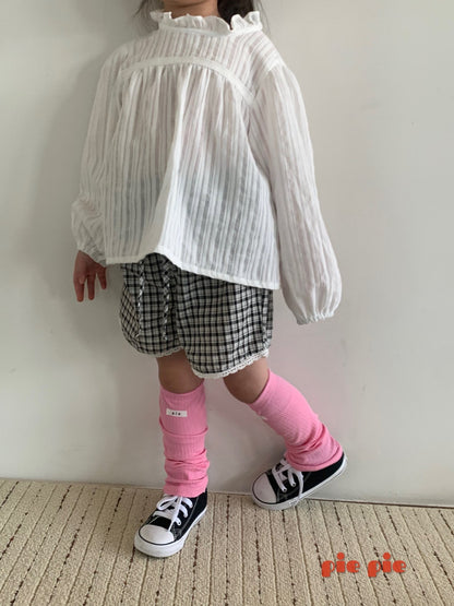 PIE / 2026 Spring / Lily Check Shorts 🕊️取寄