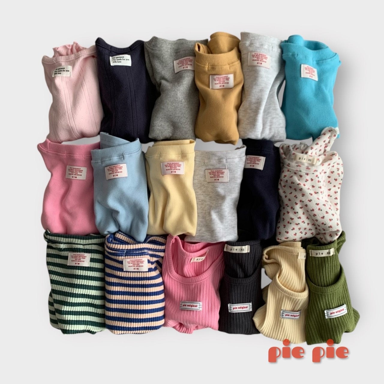 PIE / 2026 Spring / 26 Spring Mimi Rib Tee 🕊️取寄