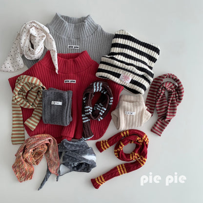 PIE❄︎Border Knit Ear Beanie🕊️お取り寄せ