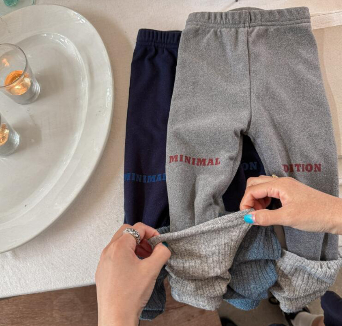 MINIMAL EDITION Fleece-Lined Leggings🕊️お取り寄せ